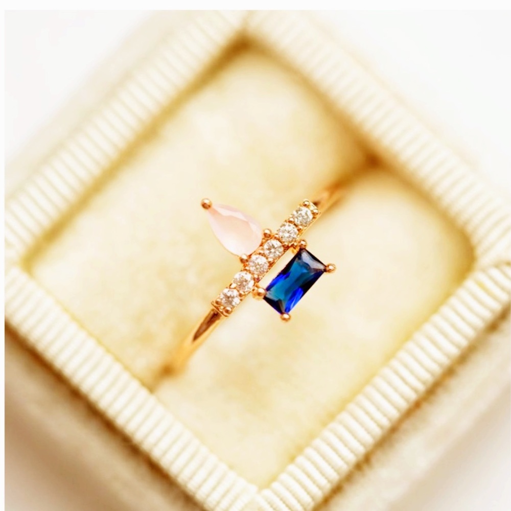 •rose petal ring•